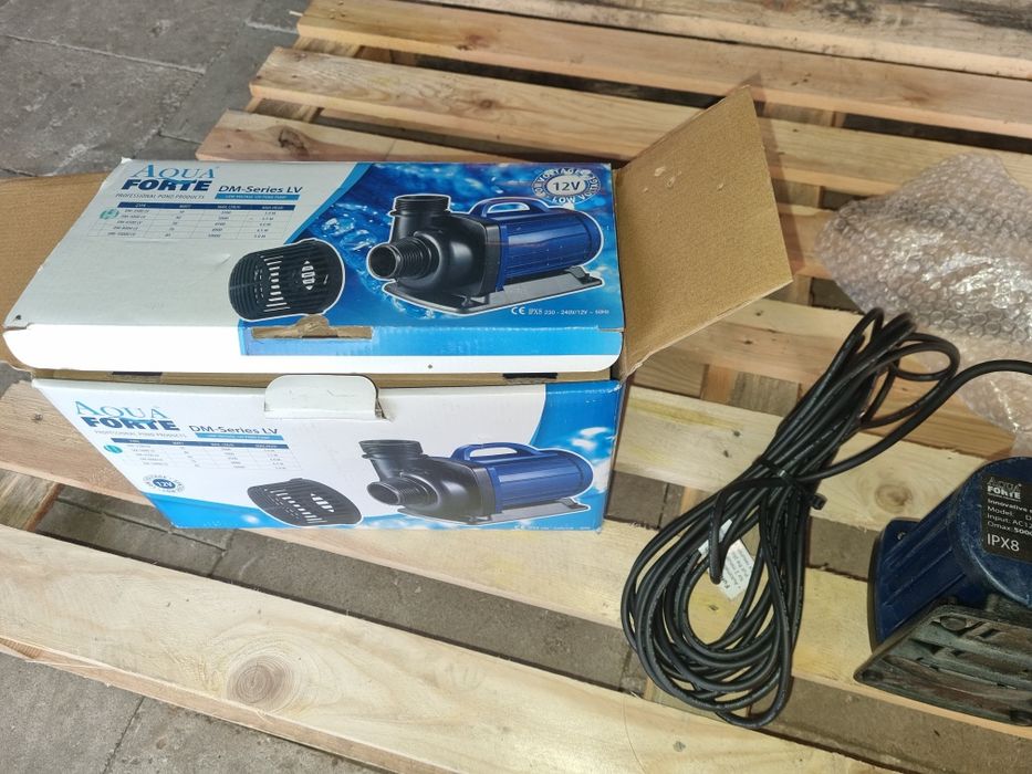 Sprzedam AquaForte Dm-5000 pompa filtrująca/stawowa, 12 V, 40 W