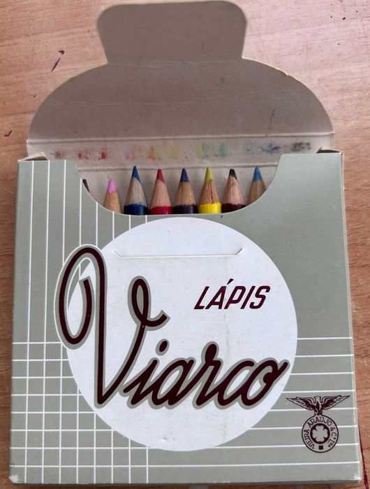 Caixa 12 lápis de cor Viarco