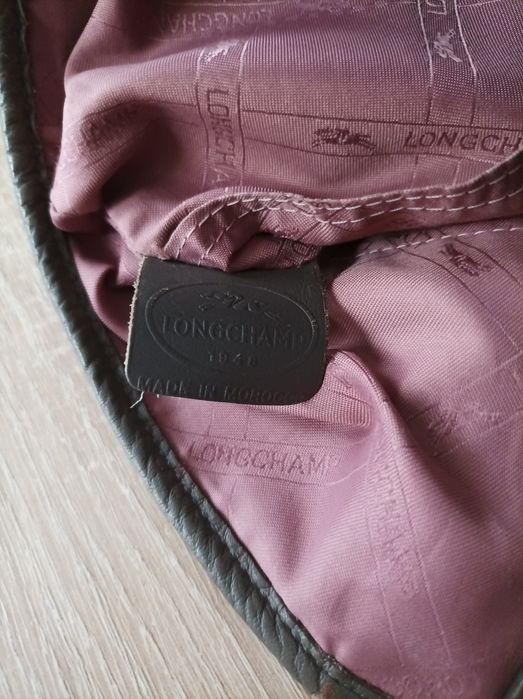 Longchamp torebka skórzana