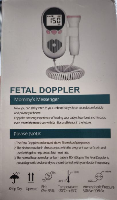 Doppler fetal gravidez