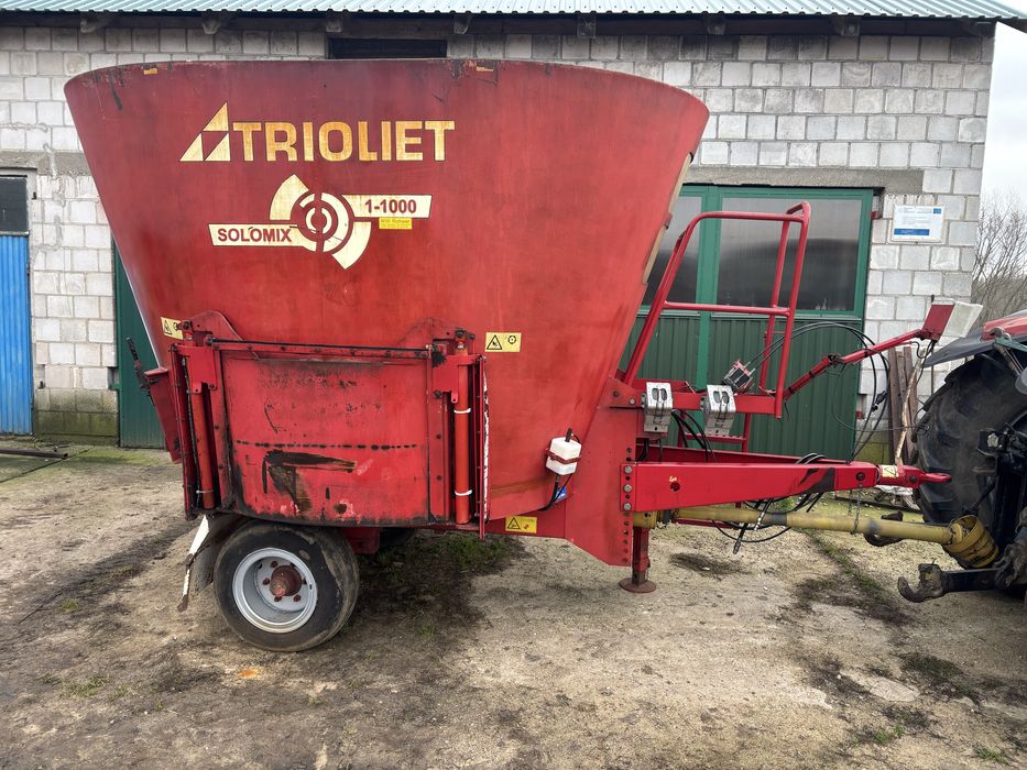 Paszowóz trioliet 10 m3 nowy slimak
