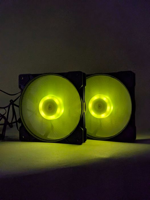 ARGB Вентилятори 120мм | Чорні | Білі | Кулери