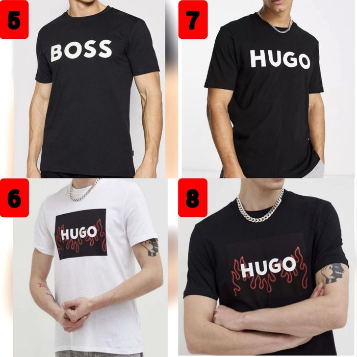 БЕЗ ПЕРЕДОПЛАТ ‼️ Футболки Hugo Boss / топ якість / S-XXL