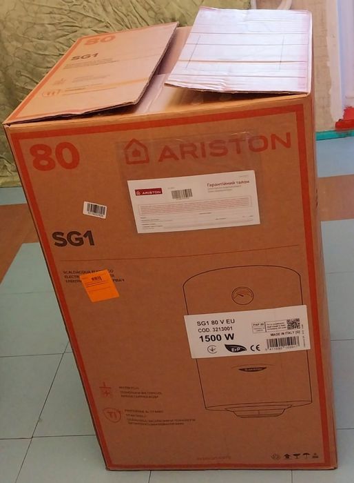 Бойлер Ariston sg 80 идеал