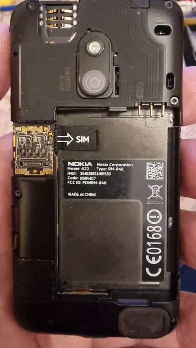 Nokia Lumia 620, modelo RM-846 (Lêr Descrição!)