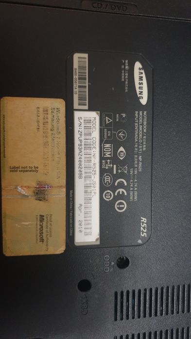 Laptop Samsung R525 AMD