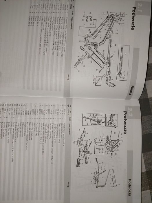 Nowy katalog czesci instrukcja obsługi rama silnik simson s51