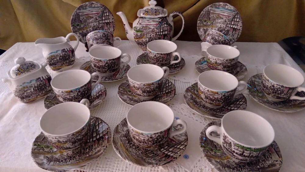 Serviço de chá porcelana inglesa