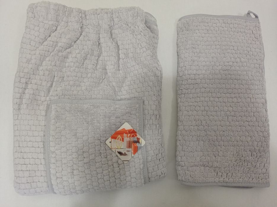 Набір в сауну, баню , рушник-халат із мікрофібри