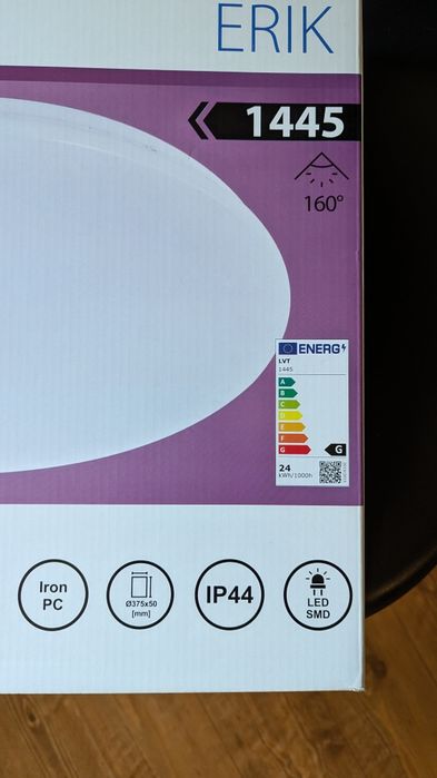 Lampa Eric LED - plafon nowa sufit ściana