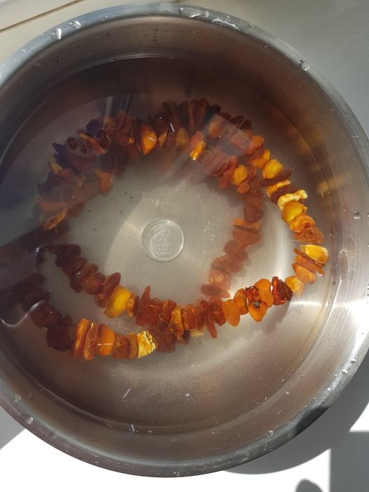 Бусы янтарные ссср