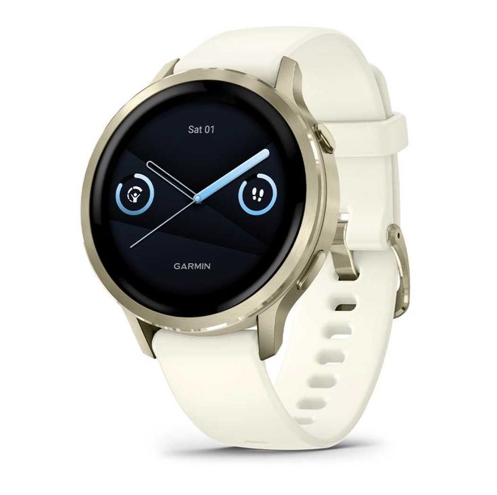 Годинник Garmin Venu 4 41 mm Lunar Gold with Bone SB (010-03013-00)