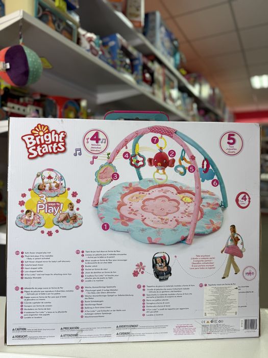 Розвиваючий килимок Bright Starts Квітка