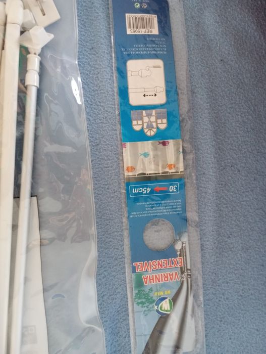 Esticador/varão/suporte para cortinas - extensíveis