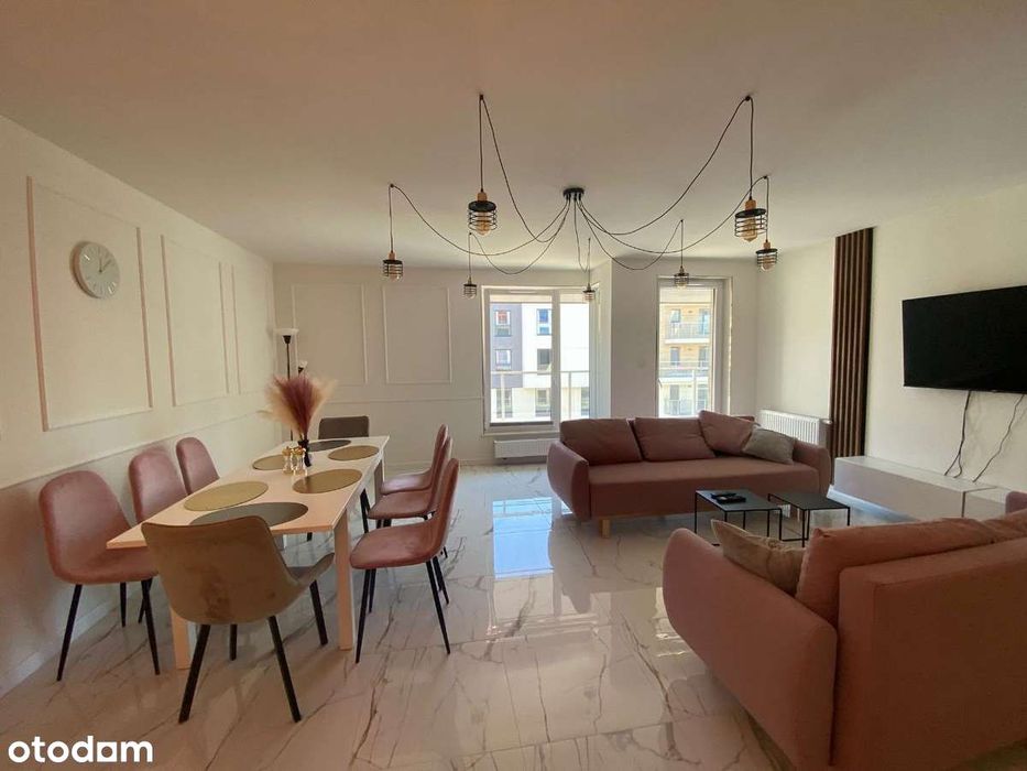 Elegancki apartament 4- pokojowe (3 sypialnie)