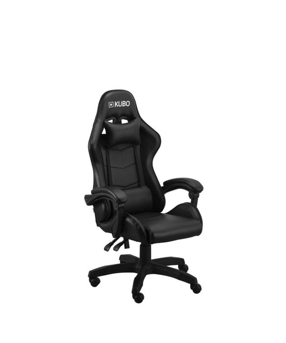 Cadeira Gaming KUBO Preta (Até 130 kg - Elevador a Gás Classe 3)