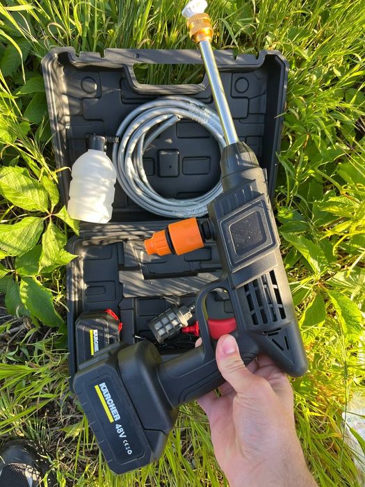 Очиститель высокого давления Kercher аккумуляторный мини-мойка 48V
