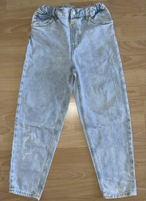 Джинсы момс moms zara hm джоггеры 146-152 стрейчевые