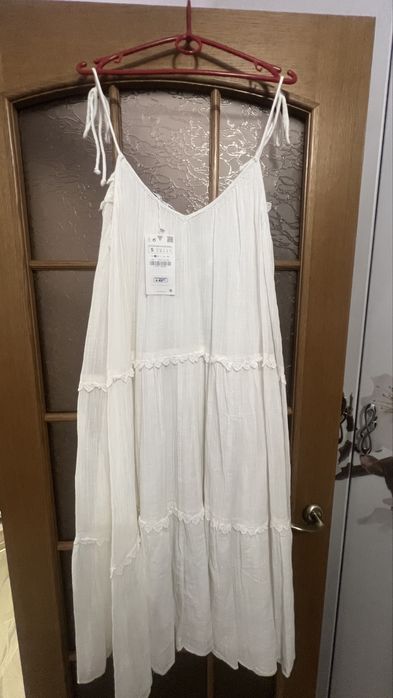 Новий білий сарафан від ZARA
