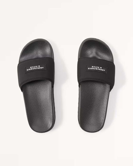 Шлепанцы Abercrombie & Fitch с логотипом (S, XL) Оригинал