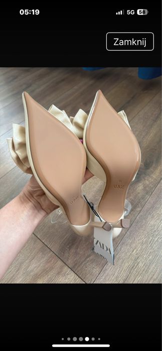 Szpilki Zara 38 nowe