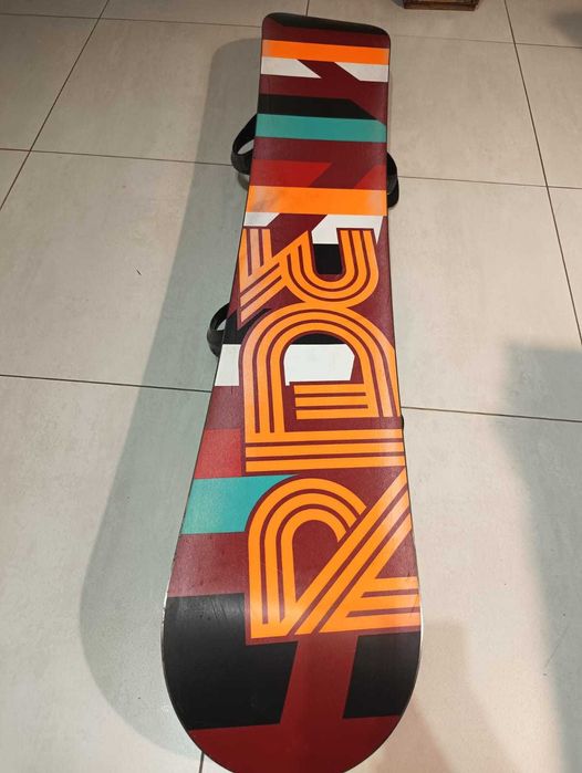 Snowboard deska RIDE Manic 158 cm + wiązanie Burton Custom używane