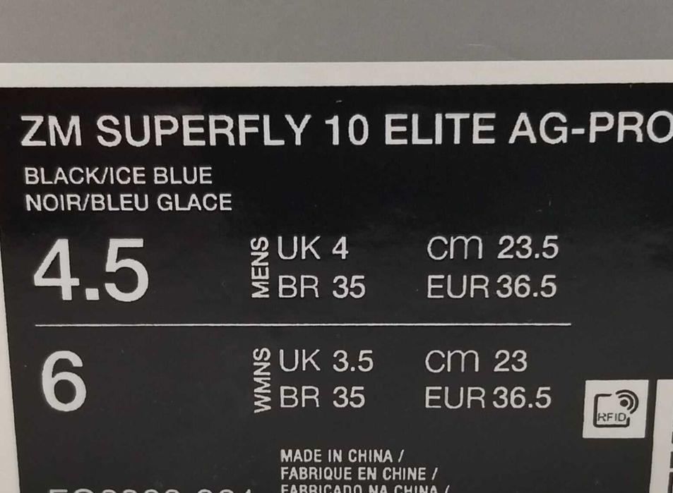 Nike Elite AG 36,5 - NOVAS