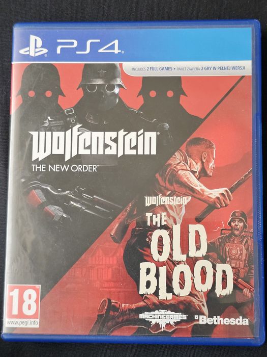 Wolfenstein the new order i the old blood na ps4