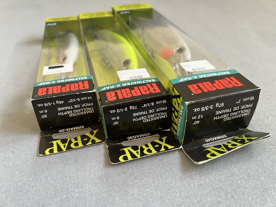Zestaw woblery RAPALA X-Rap Magnum trolling