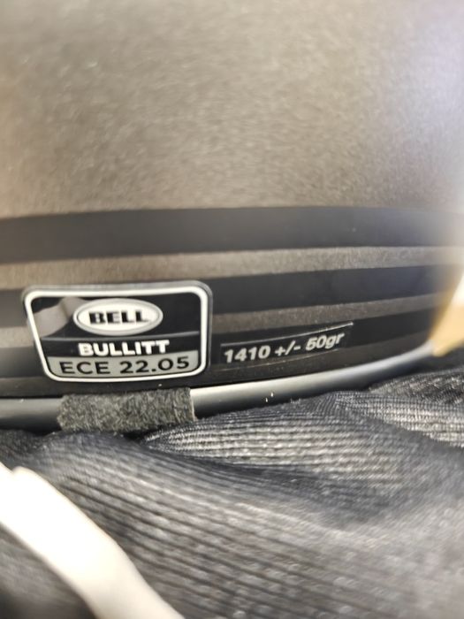 Capacete mota Bell retro