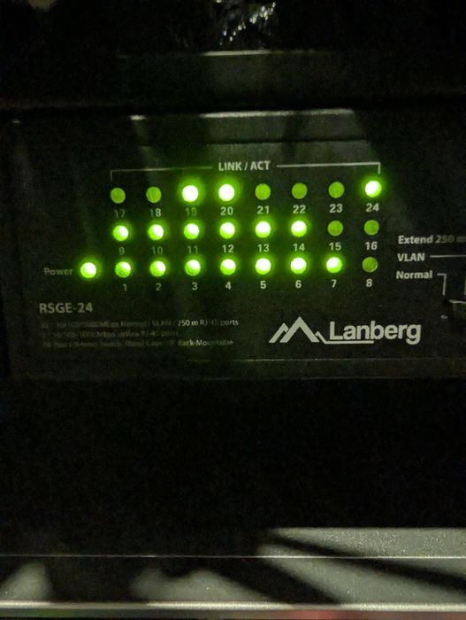 Switch sieciowy landberg