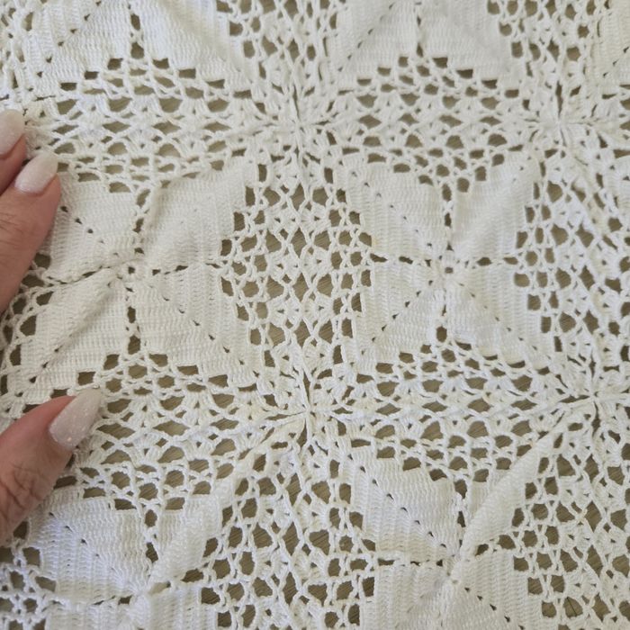 Toalha de Mesa em Croché