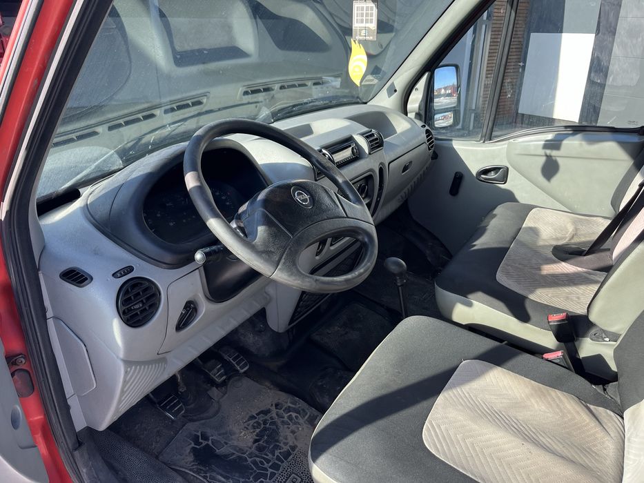 Movano 2002r. 2.5 DTI 115 km doka brygadówka dubel kabina