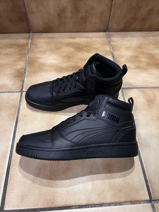 Високі кросівки Puma Rebound v6 чорні нові 39232651 демісезон чоловічі