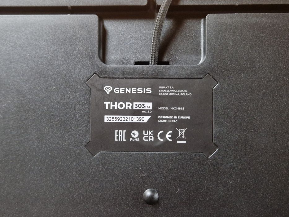 Klawiatura Gamingowa Genesis thor 303tkl