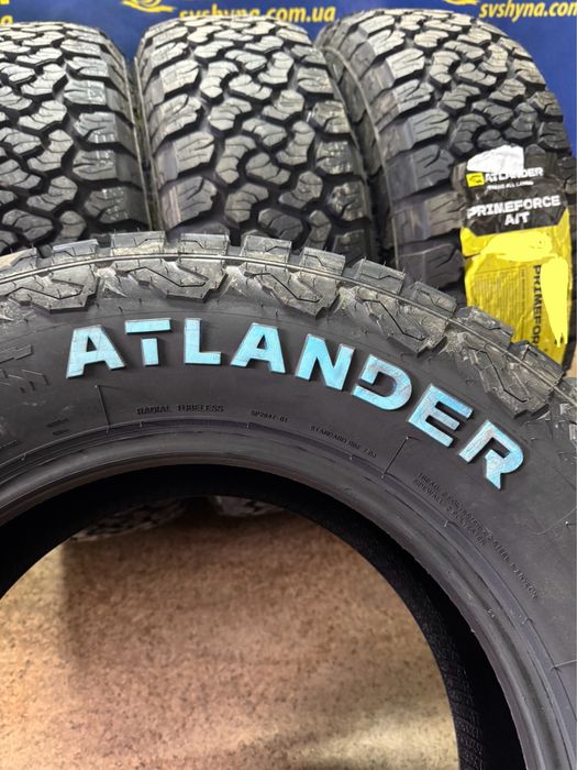 Шини всесезонні 265/70R17 Atlander PrimeForce A/T 115T: 4 500 грн