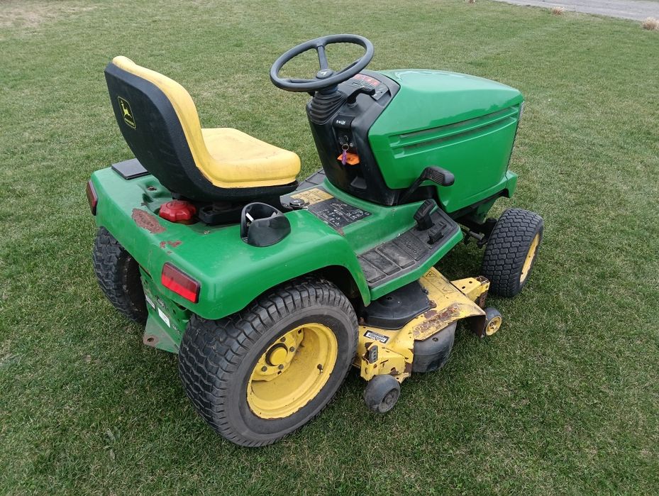 Traktorek kosiarka John Deere 355D tanio faktura VAT