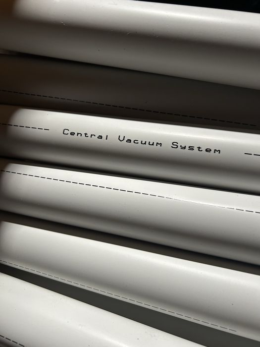 Instalacja Odkurzacz centralny Rury kształtki