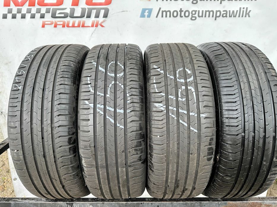 Opony letnie 4x215/55/18 Continental 18r 6,5mm