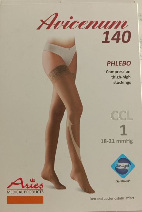 Pończochy medyczne uciskowe "Avicenum"