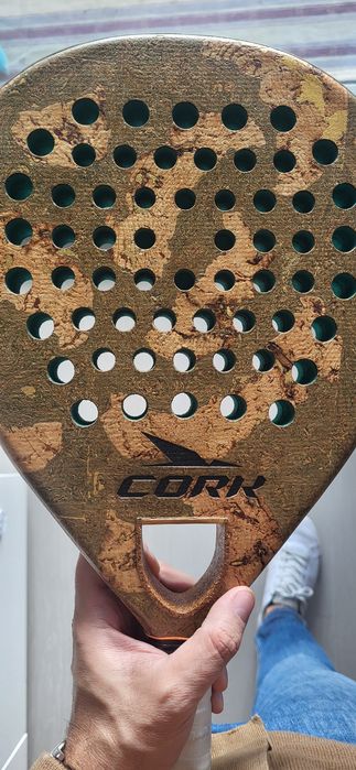 Raquete Padel CORK Hybrid 3 – 364g – Excelente estado