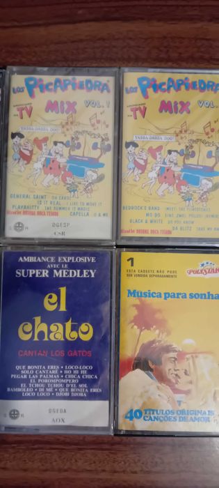 Cassetes de Música Coletâneas Internacionais 06/2026.