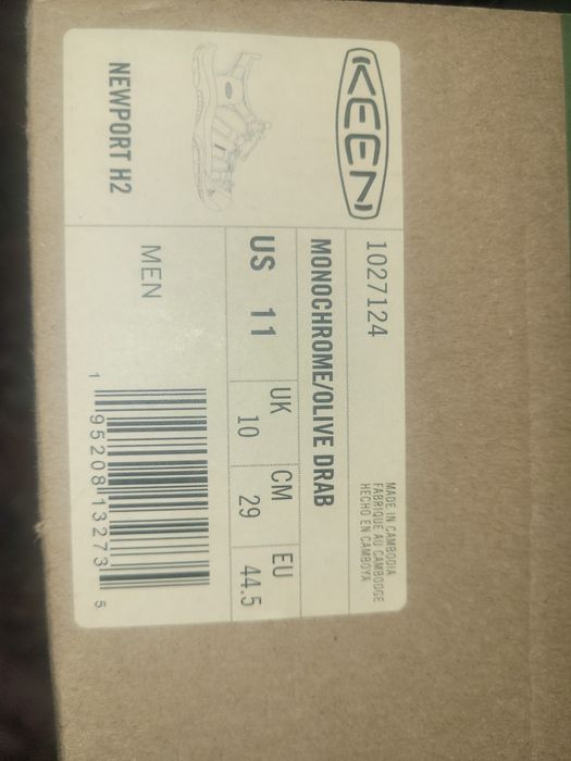 Чоловічі трекінгові сандалі KEEN Newport H2  43-44