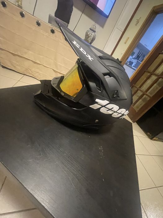 Capacete EDX + 2 Oculos