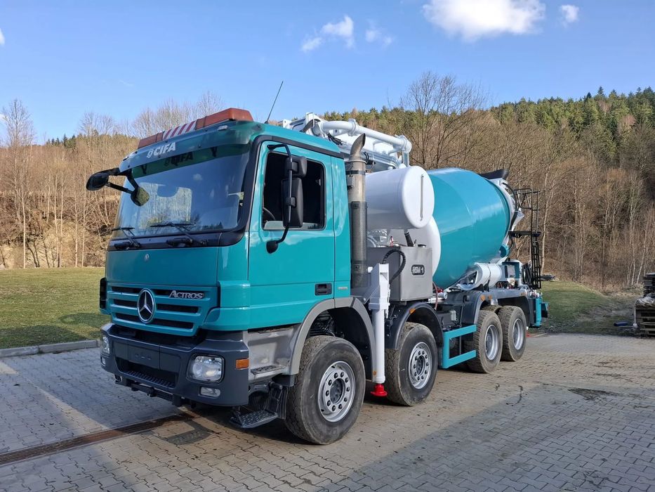 Mercedes-Benz Actros 4141  Pompogruszka Mercedes Actros 4141 CIFA MK24.4Pompa gruszka