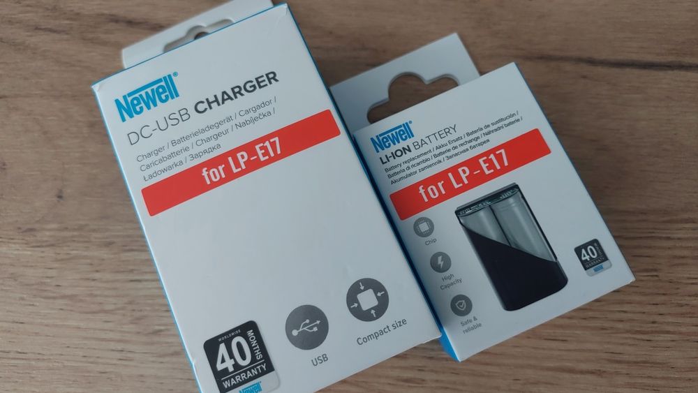 Newell LP-E17 для Canon RP, R8. Нові. Гар.40 міс.