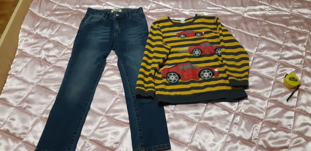 Новые джинсы LC WAIKIKKI 128-134р. и реглан