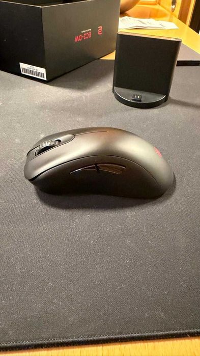 Rato Zowie EC2-DW Wireless preto Enhanced Receiver caixa