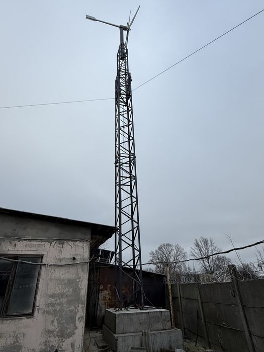 Продам Новий Вітрогенератор до Deye . Справжні 10кВт з Мачтою Ветряк