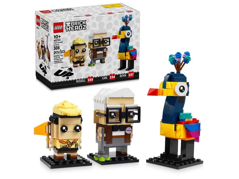 LEGO 40752 BrickHeadz - Carl, Russell i Kevin Nowy MISB